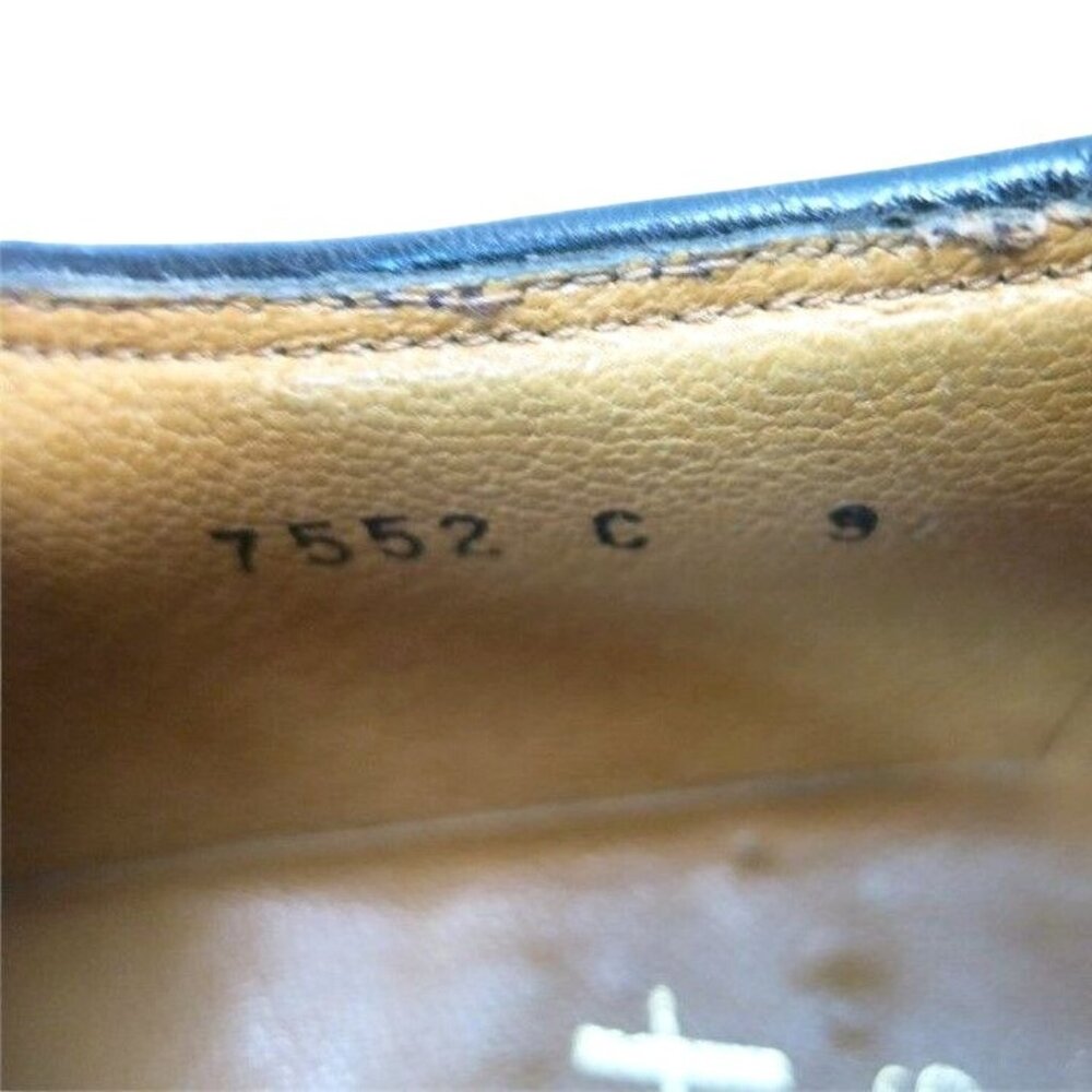 Vintage Hanover Exotic Alligator Monk Strap Loafers Brown Dress Shoes Italy 9C - Picture 7 of 12